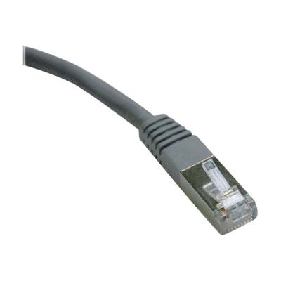Tripp Lite 7ft Cat6 Gigabit Molded Shielded Patch Cable STP RJ45 M/M Gray 7' - verbindingskabel - 2.1 m - grijs