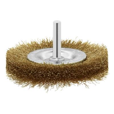 Bosch 2609256519 Brosse Circulaire pour Perceuse M14 Fils Ondulés Laitonnés 6 X 75 Mm