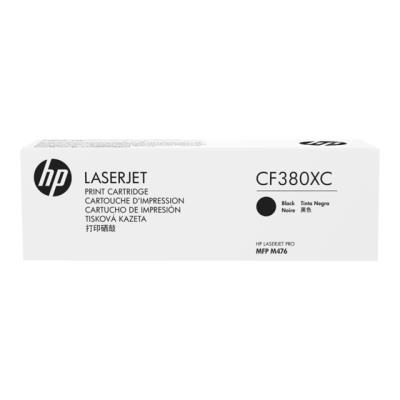 HP 312X - hoog rendement - zwart - origineel - LaserJet - tonercartridge ( CF380X ) - Contract