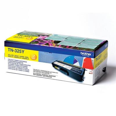 Brother TN325Y - geel - origineel - tonercartridge