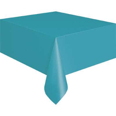 Nappe rectangulaire en plastique bleu caraïbe Taille Unique