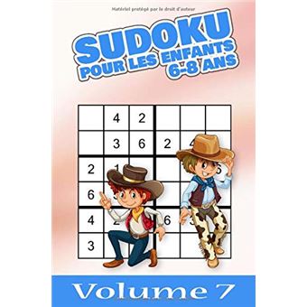 Sudoku pour les enfants 6-8 ans : 168 grilles 6x6, niveaux facile à ...