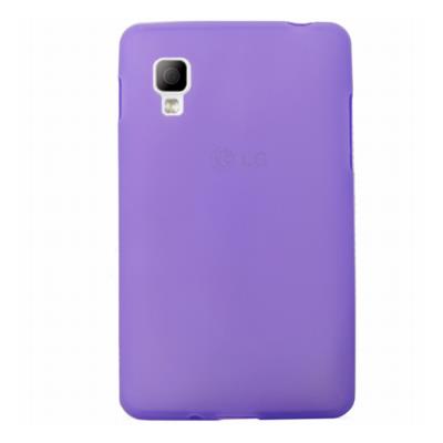 Mocca coque gel frost violette pour LG Optimus L4 II