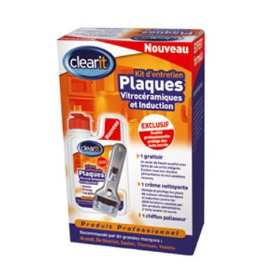 KIT ENTRETIEN PLAQUES VITRO CLEARIT