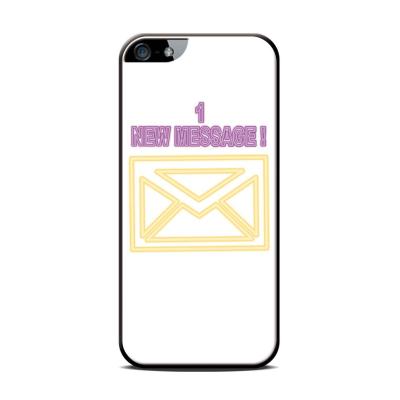Coque arrière message pour Iphone 4