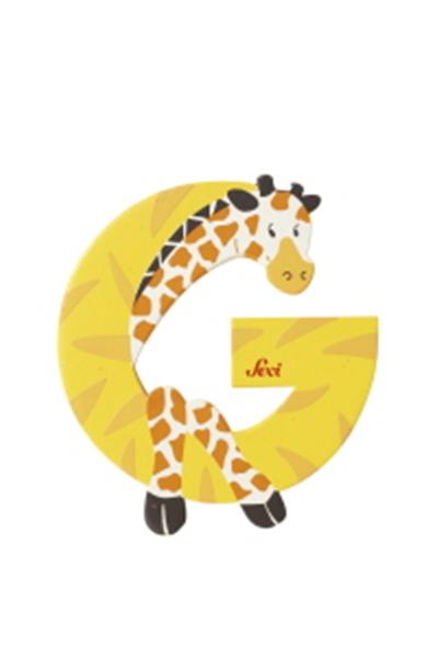 Lettre décorative Zoo G