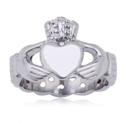 bague coeur couronne 11us femme pin up rockabilly style vintage