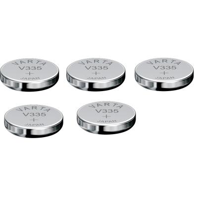 Varta 5 Piles oxyde argent V335 SR512SW 335 1,55V