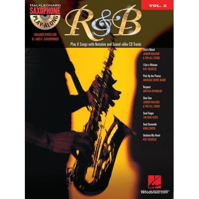 Saxophone Play-Along Volume 2 R&B + Cd