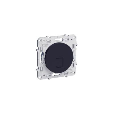 Prise Rj45 Catégorie 5 Utp - Anthracite - Fixation Par Vis - Schneider Odace