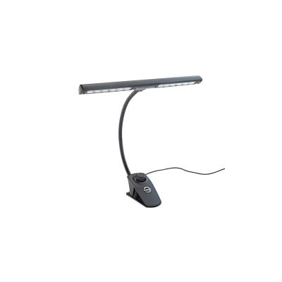 Pupitres K&M 12295 - LAMPE POUR PUPITRE  -NOIR - CABLE 3M - 2X6 LEDS