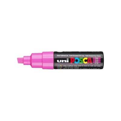 Uni-ball Posca Marqueur pointe large biseautée Rose