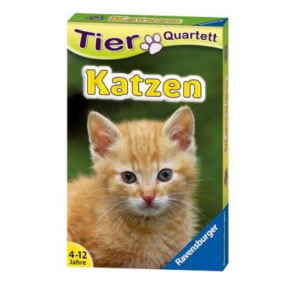 Ravensburger - Jeu en Allemand - Karten : Katzen