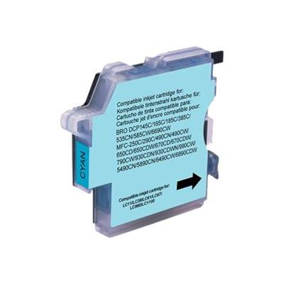 CDiscount - cyaan - inktcartridge (alternatief voor: Brother LC1100C, Brother LC980C)
