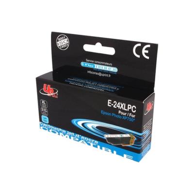 UPrint E-24XLPC - XL grootte - fotocyaan - inktcartridge (alternatief voor: Epson T2435)