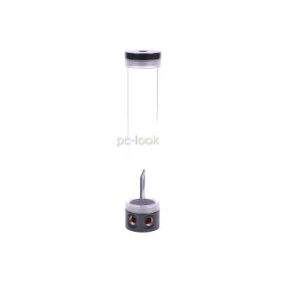 Réservoir Cylindrique Plexi - 250 x 50 mm - Balancer 250 - Noir Mat
