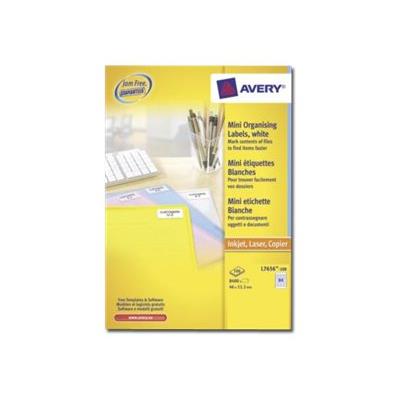 Avery Mini Labels - etiketten - 8400 etiket(ten)