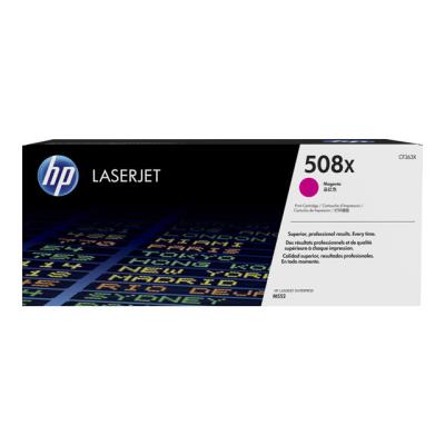 HP 508X - hoog rendement - magenta - origineel - LaserJet - tonercartridge (CF363X)