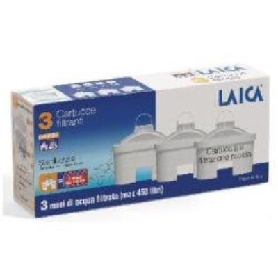 Laica F3M Lot de 3 cartouches filtrantes