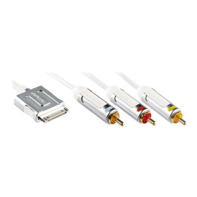 Bandridge Profigold High Performance Dock Connector AV Interconnect - video/audio-kabel - 2 m