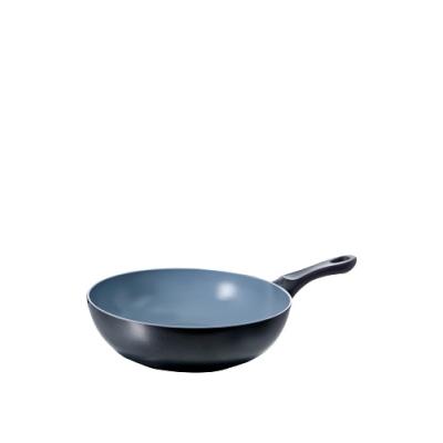 bk cookware b2159.948 easy basic wok en céramique avec poignée 28 cm