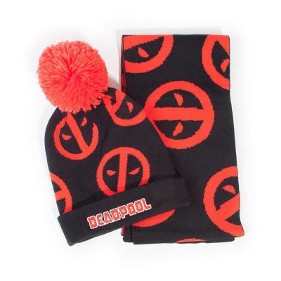 MARVEL - Deadpool - Bonnet & Echarpe