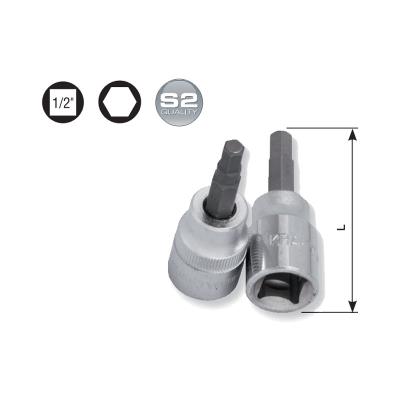Douille-Embouts L=55Mm 1/2' 6 Pans Kraftwerk 326005