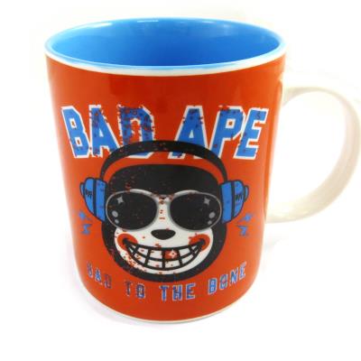 Mug céramique 'Muy Pop' orange