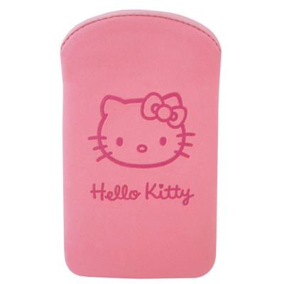 Hello Kitty - Housse Nubuck Large Rose universelle