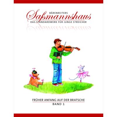 Partitions classique BARENREITER SASSMANNSHAUS.K / SASSMANNSHAUS.E - FRÜHER ANFGANG AUF DER BRATSCHE VOL.1 - VIOLON Violon
