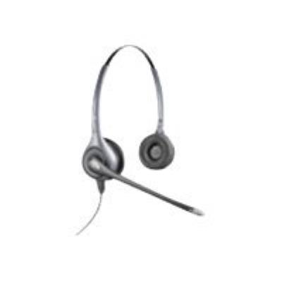 PLANTRONICS Poly SupraPlus HW361N/A - Micro-casque - sur-oreille - filaire - argent 