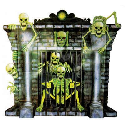 Décoration Murale - Squelette en Prison