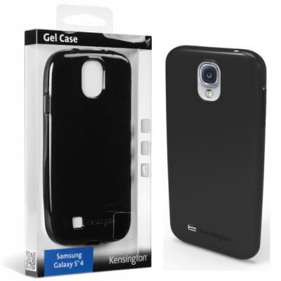 Kensington Gel - Beschermhoes voor mobiele telefoon - zwart - voor Samsung Galaxy S4