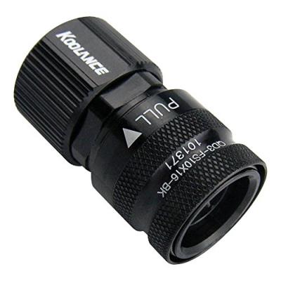 Koolance qd3 quick disconnect no spill coupling female 90 degree rotary compression for 3 8 id - 5 8 od (10-16mm) tubing qd