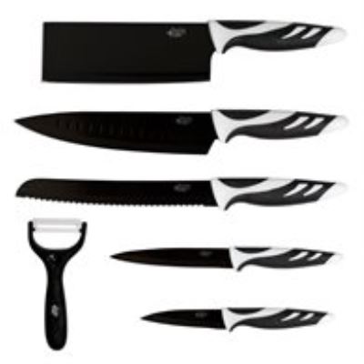 Cecotec - Knife And Peeler Set - 6 Pcs - Noir