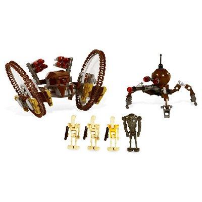 Lego Star Wars - Hailfire Droid et Spider Droid