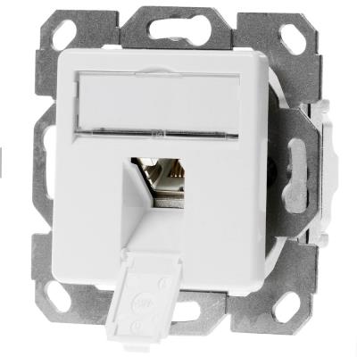 Telegärtner 5 x amj45 kanaleinbaudose, kat.6a(tief), rj45 j00020a0505