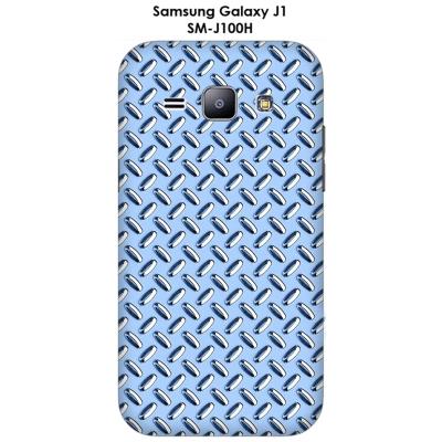Coque Samsung Galaxy J1 - SM-J100H Métal couleur Classic Blue