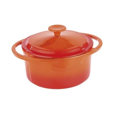 Cocotte en fonte - diamètre 21 cm