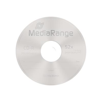 MediaRange - CD-R x 100 - 700 MB - opslagmedia