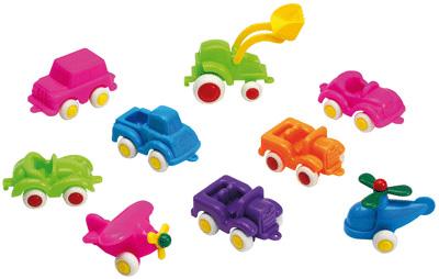 Mini Vehicules Baby Viking Toys - Lot De 12