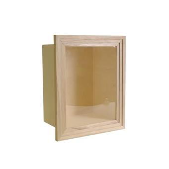 Mini vitrine en bois 'Artemio' 16x22x4.5 cm - La Fourmi creative