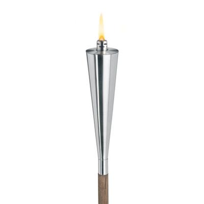 Flambeau / torche en inox et bois Orchos