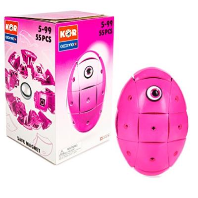 Geomag - 674 - jeu de construction - kor basic  - rose