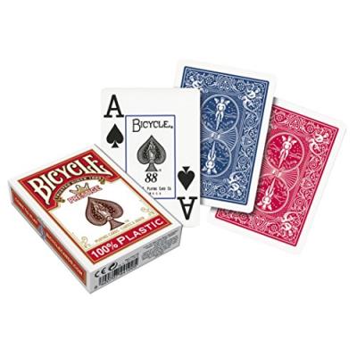 Bicycle - f44100 - jeu de cartes - prestige rider back - index jeane