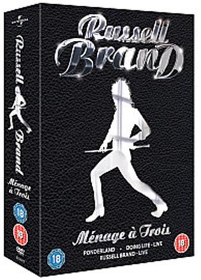 Russell Brand Menage A Trois Collection - Russell Brand - Live/Russell Brand - Doing Life - Live/Russell Brand - Ponderland , (Box Set)