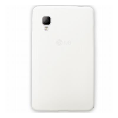 Mocca coque gel frost blanche pour LG Optimus L4 II