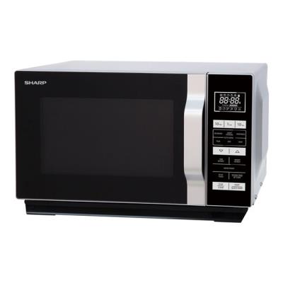 Sharp R360S - four micro-ondes monofonction - pose libre - argenté(e)