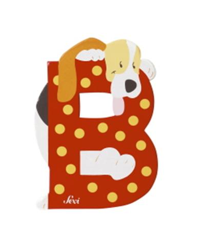 Lettre décorative Zoo B