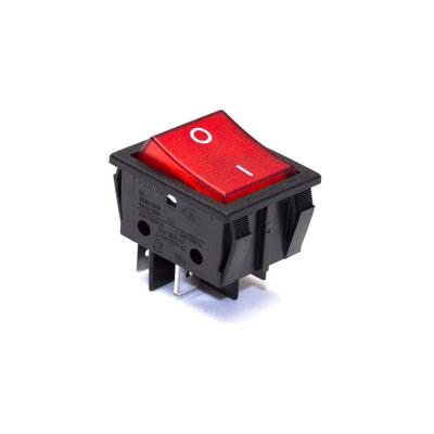Interrupteur Bipolaire Rouge Lumineux Pour Lave Linge - Swt703un